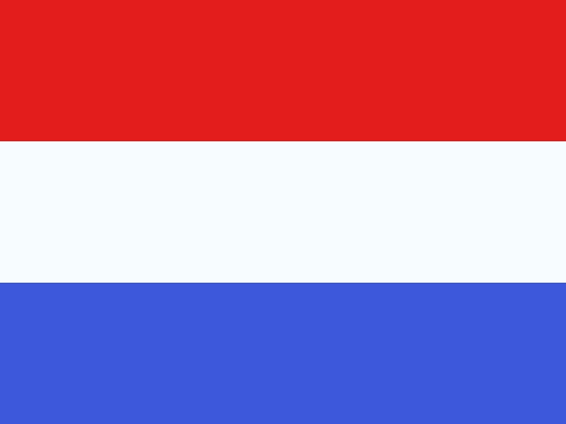 Amsterdam, Netherlands country flag