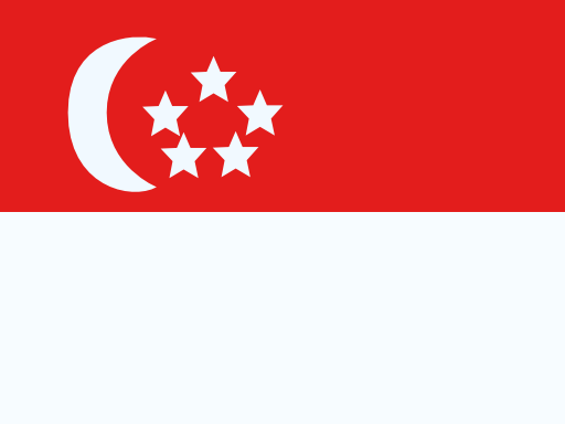 Singapore, Singapore country flag